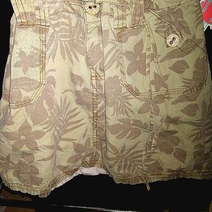 Cute camouflage short mini shirt